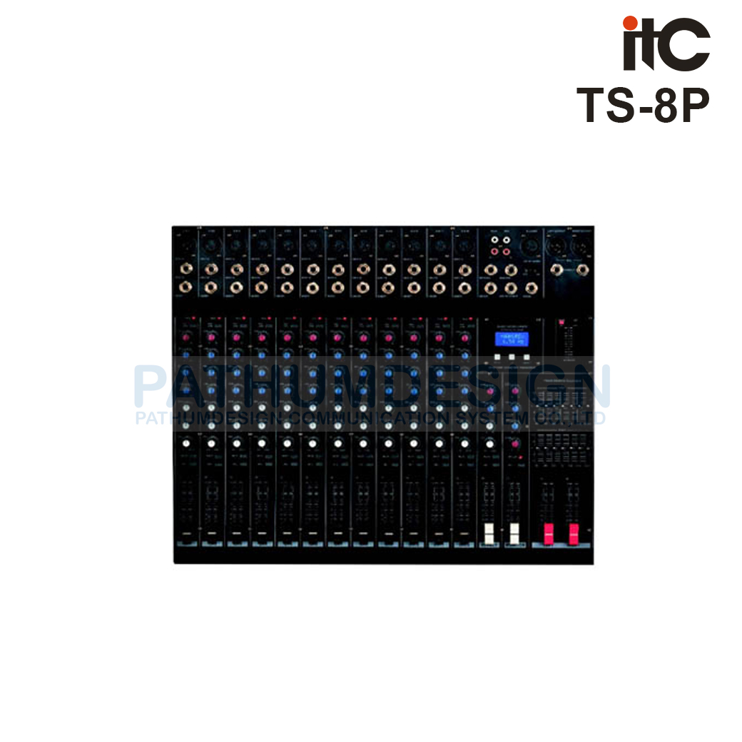 TS-8P Channel Mixer With DSP TS-8P Channel Mixer With DSP