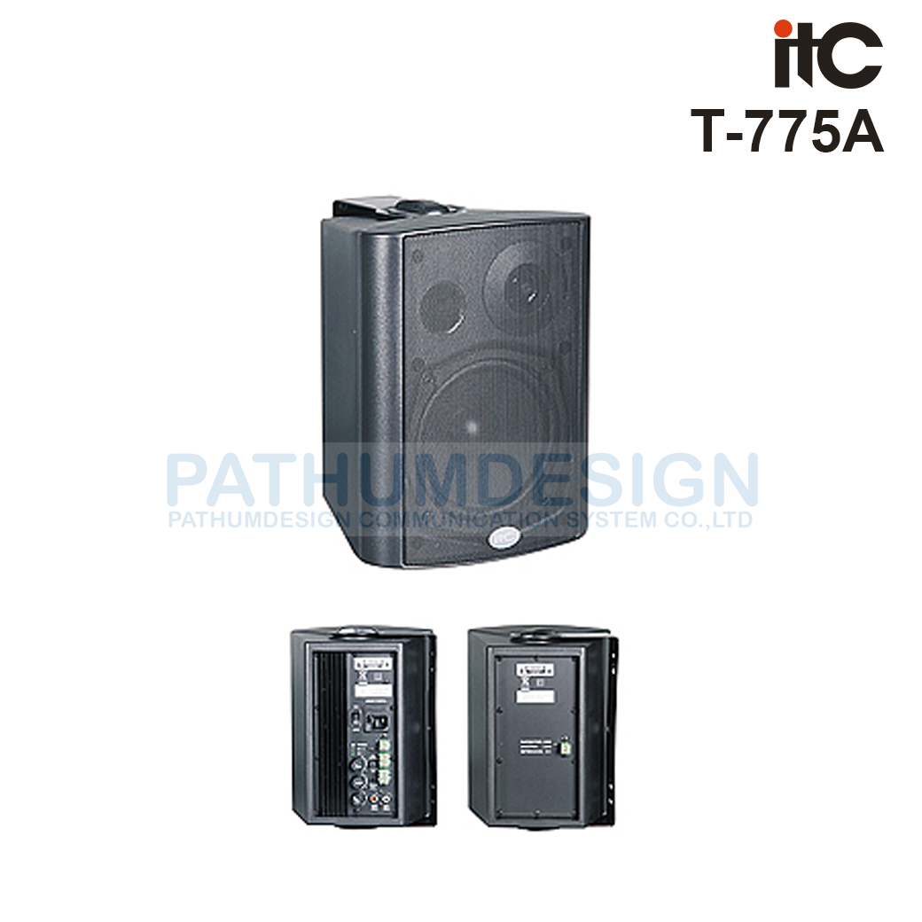 ITC T-775A ลำโพงติดผนัง ขนาด 5 นิ้ว 20 วัตต์ ITC T-775A ลำโพงติดผนัง ขนาด 5 นิ้ว 20 วัตต์