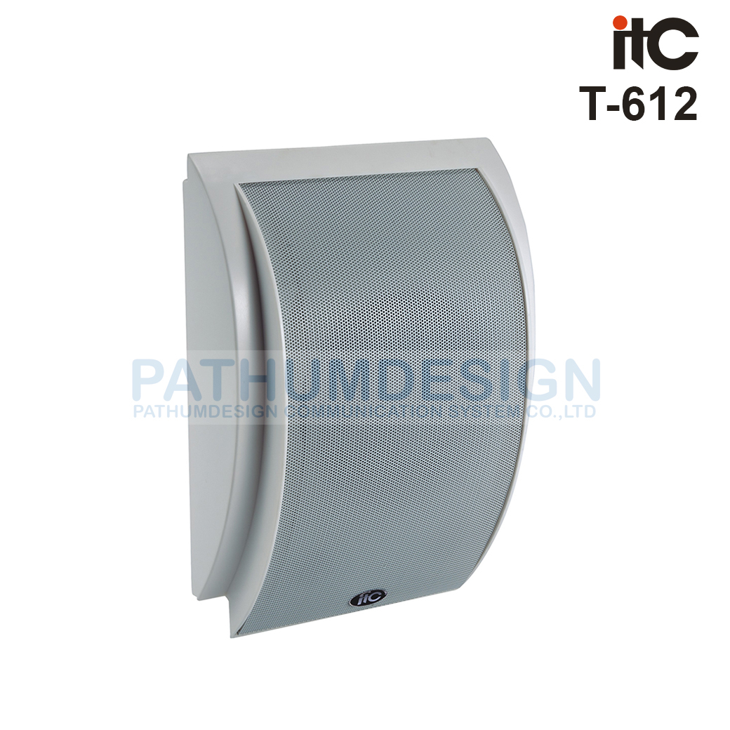 ITC T-612 6in Two Way Wall Mount Speaker(2.5W-5W-10W) ITC T-612 6in Two Way Wall Mount Speaker(2.5W-5W-10W)