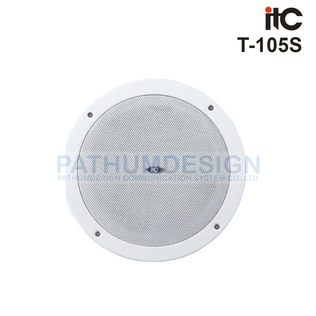 ITC T-105S 5in Surface Mount Ceiling Loudspeaker(3W-6W-9W) ITC T-105S 5in Surface Mount Ceiling Loudspeaker(3W-6W-9W)