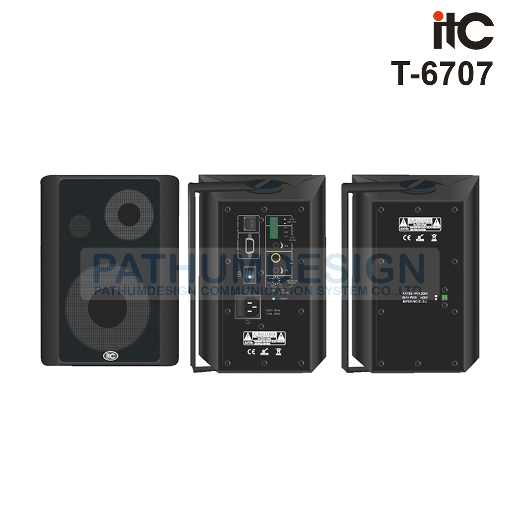 ITC T-6707 IP Network Active Speaker with Class-D Amplifier ITC T-6707 IP Network Active Speaker with Class-D Amplifier