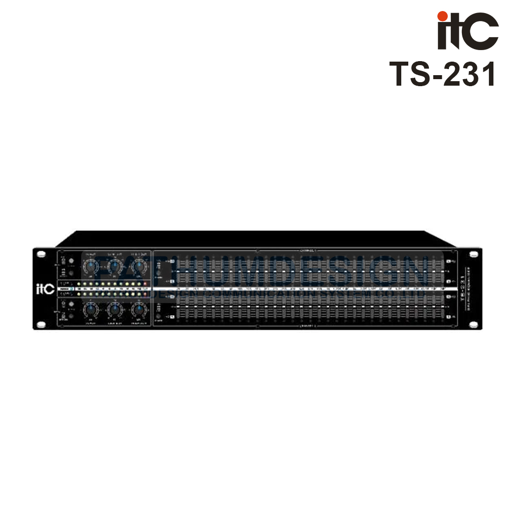 ITC TS-231 GRAPHIC EQUALIZER ITC TS-231 GRAPHIC EQUALIZER