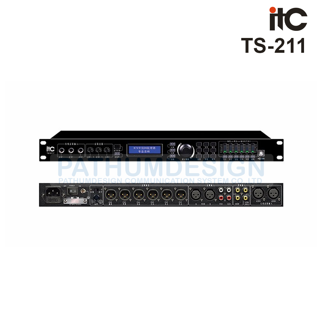 ITC TS-211 24-bit A/D and D/A converter, 32-bit DSP processor ITC TS-211 24-bit A/D and D/A converter, 32-bit DSP processor