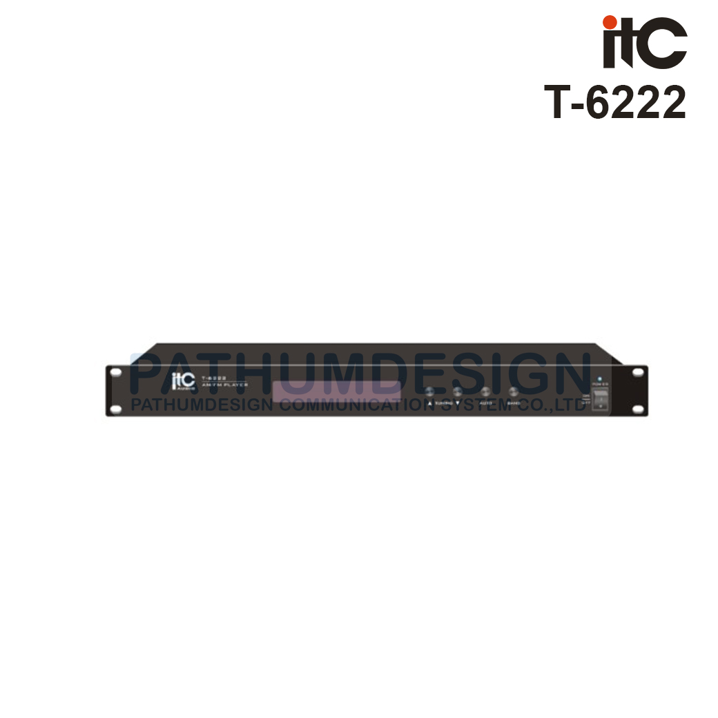 ITC T-6222 Digital AM/FM Tuner ITC T-6222 Digital AM/FM Tuner