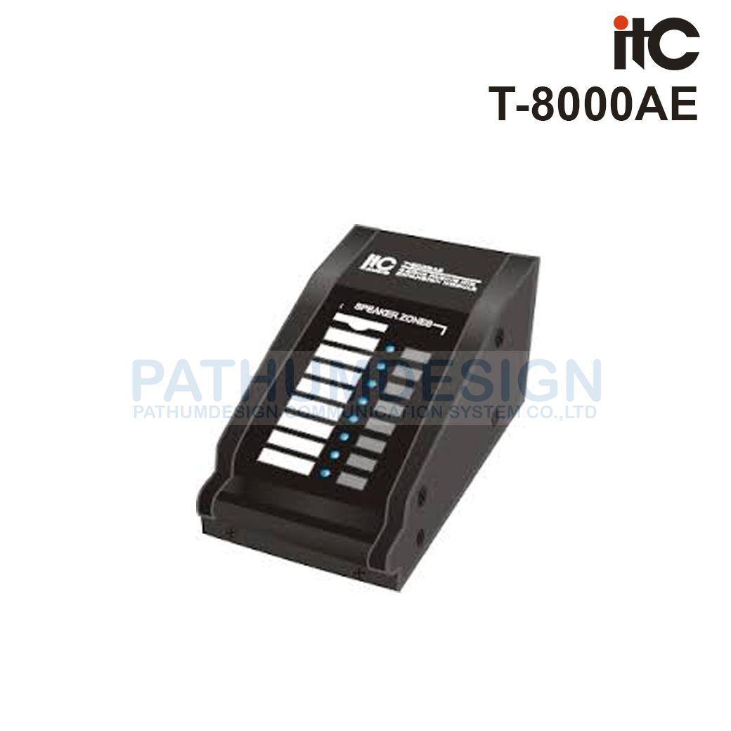 ITC T-8000AE Expansion Zone for T-8000A อุปกรณ์เสริมไมค์ระบบประกาศ ITC T-8000AE Expansion Zone for T-8000A อุปกรณ์เสริมไมค์ระบบประกาศ