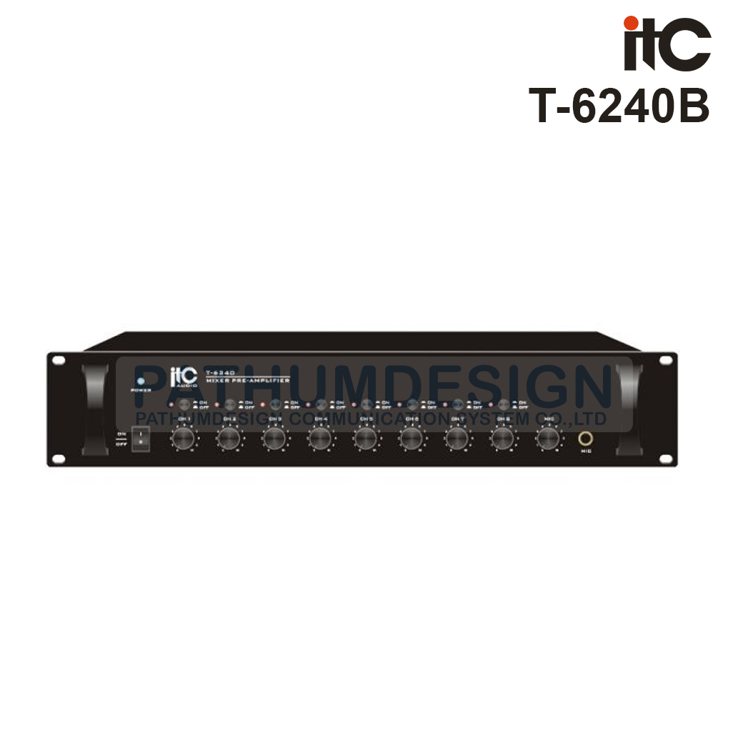 ITC T-6240B Mixer Amplifier ITC T-6240B Mixer Amplifier