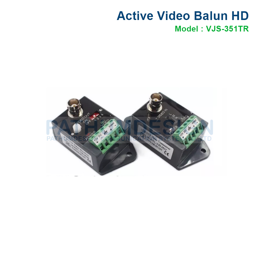 Active Video Balun HD รองรับกล้อง 4 ระบบ HD CVI / TVI / AHD / CVBS เป็นสินค้า คุณภาพสูง Active Video Balun HD รองรับกล้อง 4 ระบบ HD CVI / TVI / AHD / CVBS เป็นสินค้า คุณภาพสูง