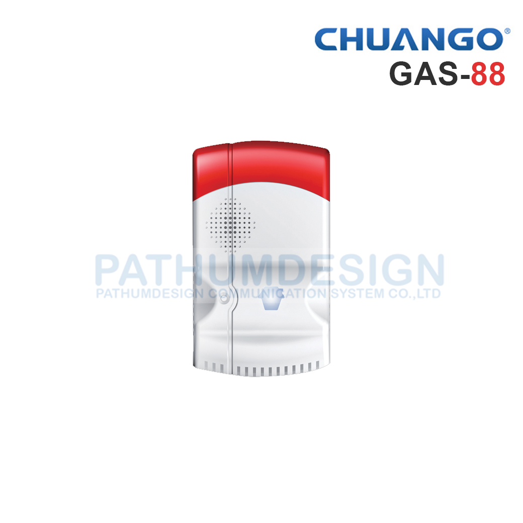 CHUANGO รุ่น GAS-88 Gas leakage detector (Wired) CHUANGO รุ่น GAS-88 Gas leakage detector (Wired)