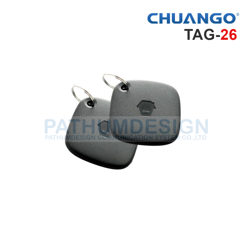 อุปกรณ์แจ้งเหตุเตือนภัย ยี่ห้อ CHUANGO รุ่น TAG-26 RFID Tag อุปกรณ์แจ้งเหตุเตือนภัย ยี่ห้อ CHUANGO รุ่น TAG-26 RFID Tag