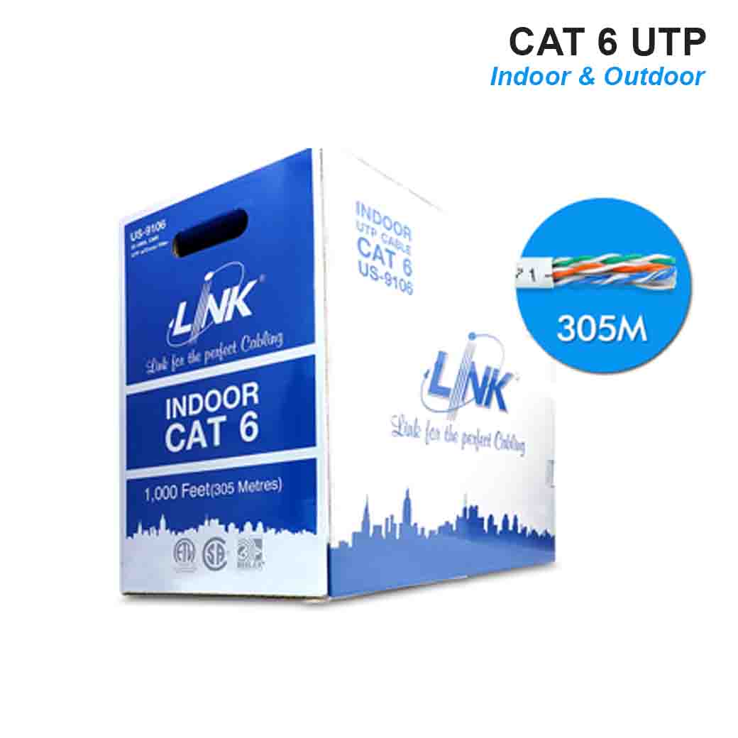 สาย LAN LINK CAT 6 600 MHz. INDOOR/OUTDOOR สาย LAN LINK CAT 6 600 MHz. INDOOR/OUTDOOR