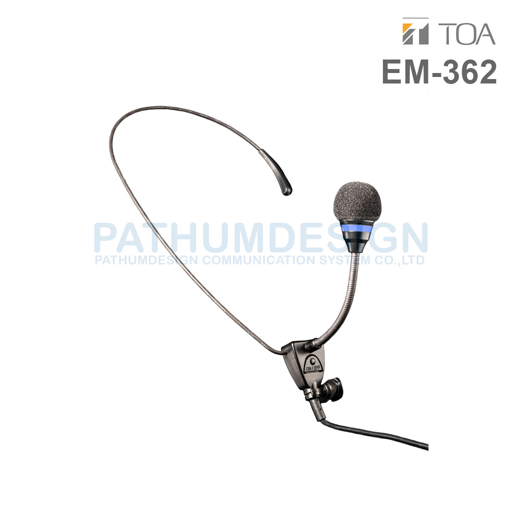 TOA EM-362 AS Tie Clip Microphone (Condensor) TOA EM-362 AS Tie Clip Microphone (Condensor)