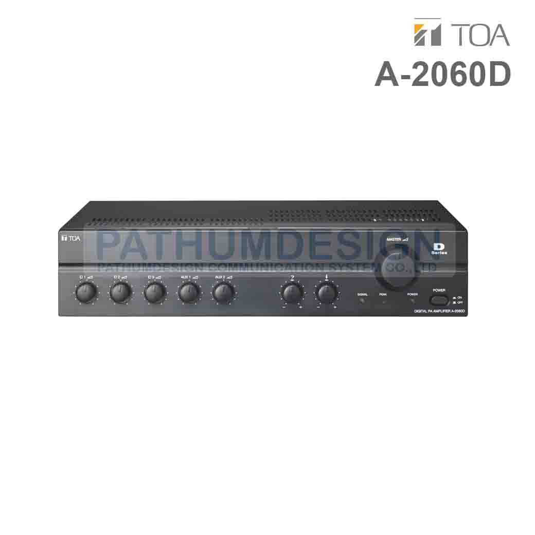 TOA A-2060D AS Digital PA Amplifier 60W TOA A-2060D AS Digital PA Amplifier 60W