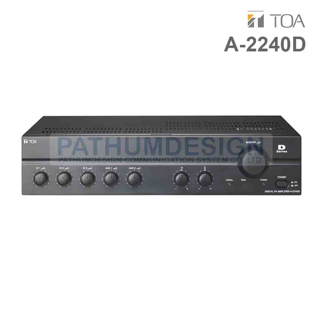 A-2240D AS Digital PA Amplifier 240W A-2240D AS Digital PA Amplifier 240W