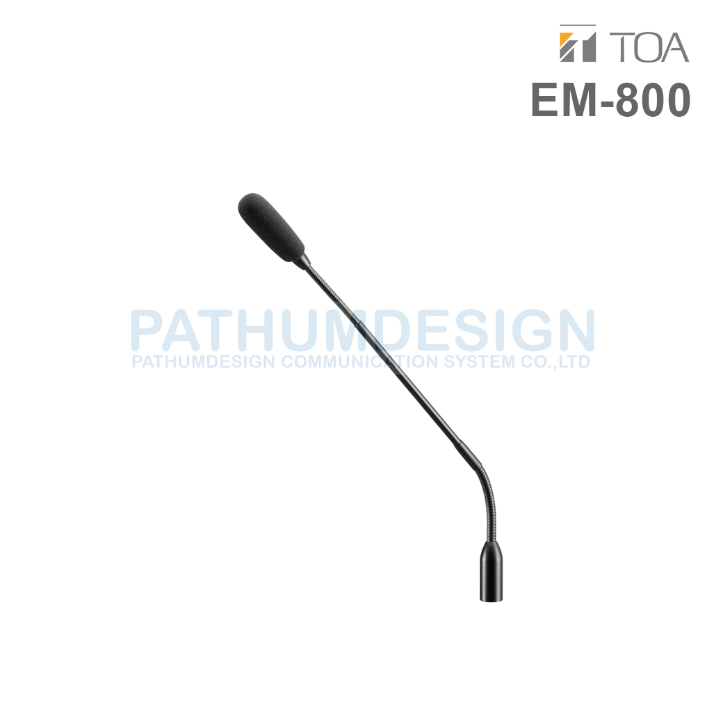 TOA EM-800 Gooseneck Microphone (Condensor) TOA EM-800 Gooseneck Microphone (Condensor)