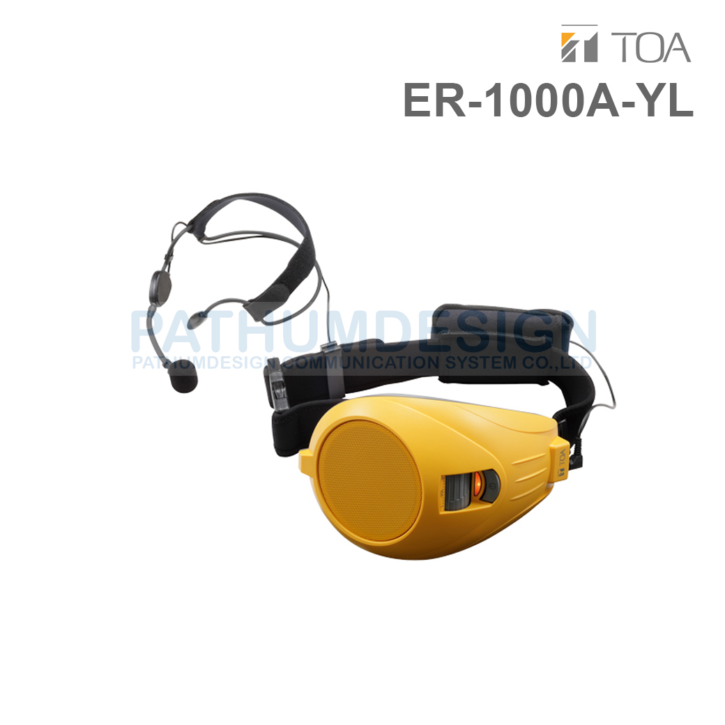 TOA ER-1000A-YL Personal PA System 6W TOA ER-1000A-YL Personal PA System 6W