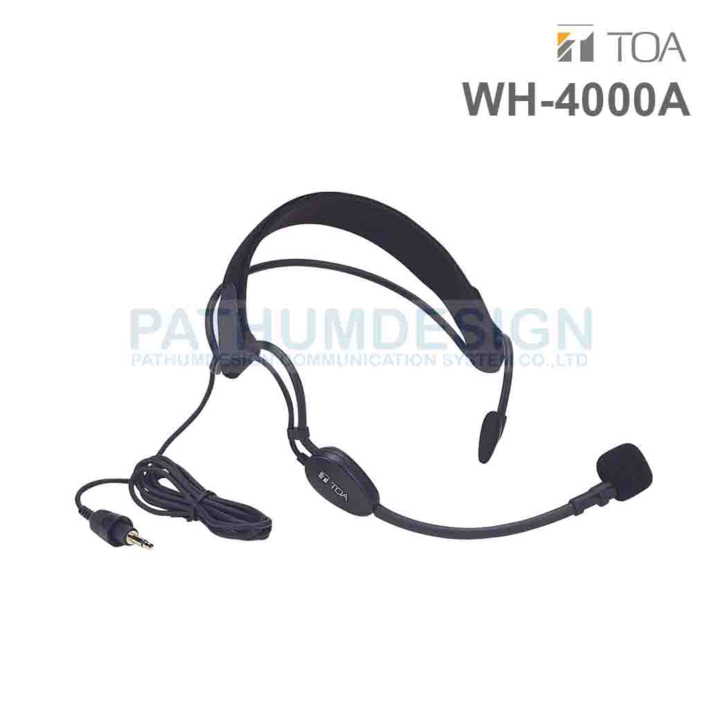 TOA WH-4000A Headset Microphone (Condensor) TOA WH-4000A Headset Microphone (Condensor)