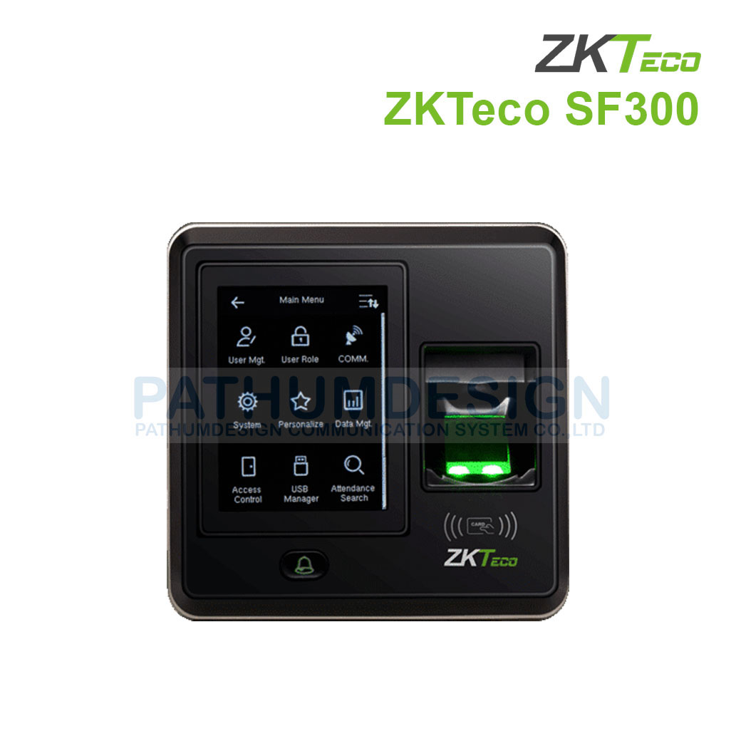 ZKTeco รุ่น SF300 Fingerprint เครื่องสแกนลายนิ้วมือ ZKTeco รุ่น SF300 Fingerprint เครื่องสแกนลายนิ้วมือ