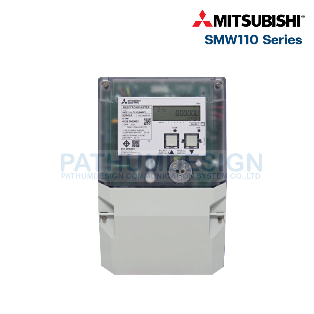 มิเตอร์ไฟฟ้ารุ่น SMW110 Seires (ใช้แทน MX2) มิเตอร์ไฟฟ้ารุ่น SMW110 Seires (ใช้แทน MX2)