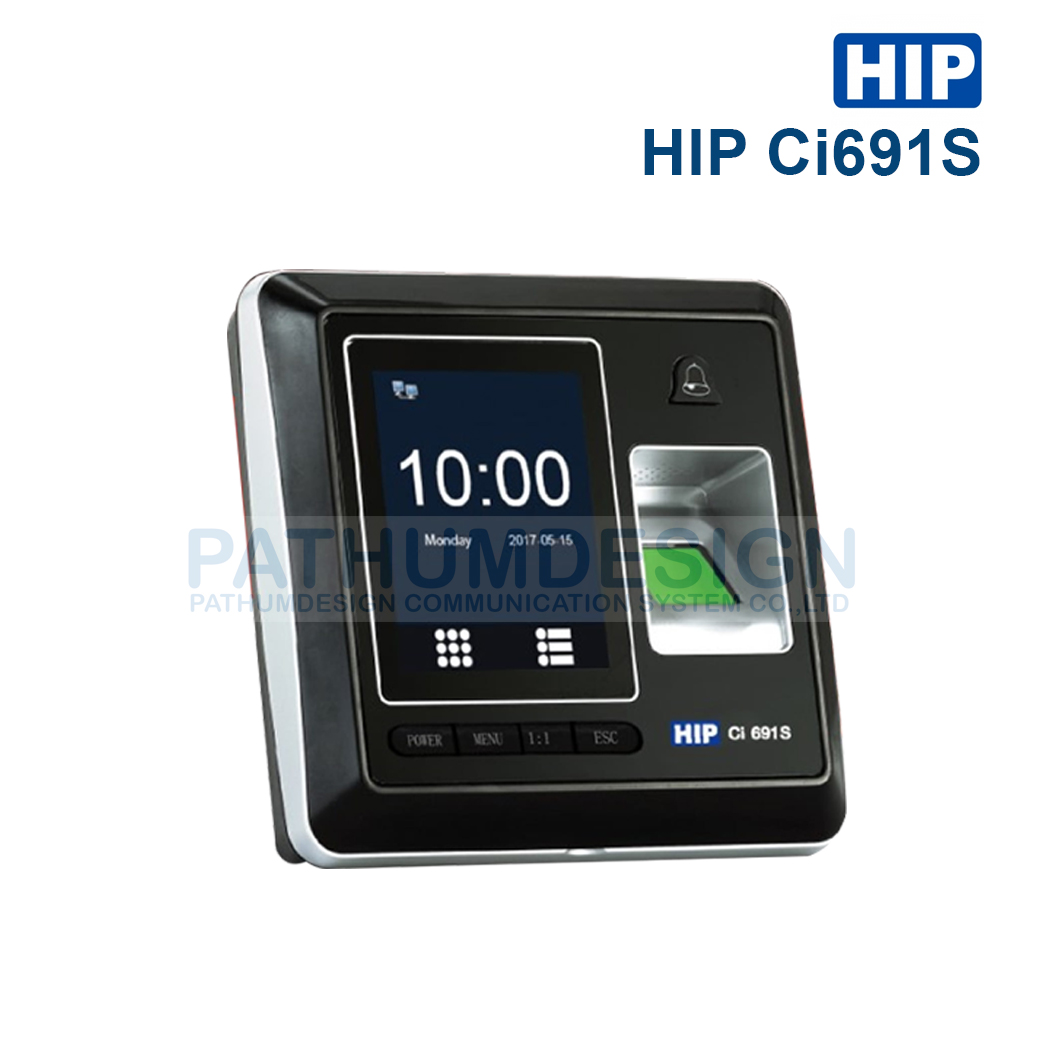 HIP รุ่น Ci691S Fingerprint เครื่องสแกนลายนิ้วมือ HIP รุ่น Ci691S Fingerprint เครื่องสแกนลายนิ้วมือ
