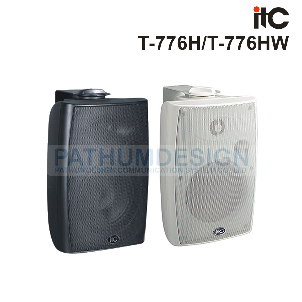 ITC T-776H/HW 6inch Two Way Wall Mount Speaker(5W-10W-20W-40W) ITC T-776H/HW 6inch Two Way Wall Mount Speaker(5W-10W-20W-40W)