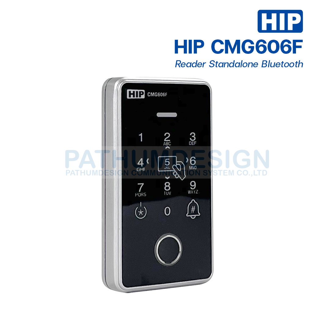 HIP รุ่น CMG606F เครื่องสแกนลายนิ้วมือ Standalone Bluetooth HIP รุ่น CMG606F เครื่องสแกนลายนิ้วมือ Standalone Bluetooth