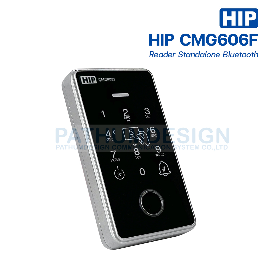 HIP รุ่น CMG606F เครื่องสแกนลายนิ้วมือ Standalone Bluetooth HIP รุ่น CMG606F เครื่องสแกนลายนิ้วมือ Standalone Bluetooth