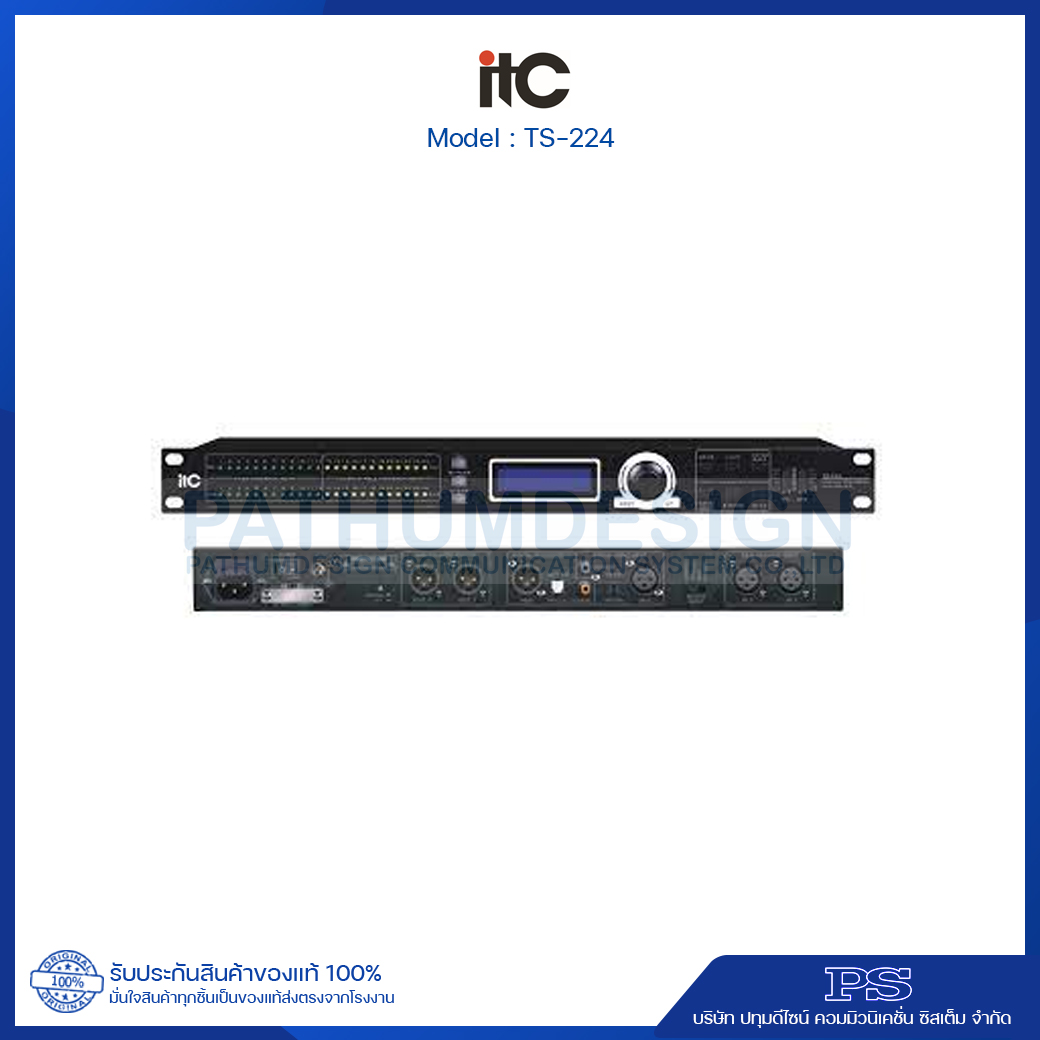 ITC TS-224 Suppressor( Digital Feedback Suppressor) ITC TS-224 Suppressor( Digital Feedback Suppressor)