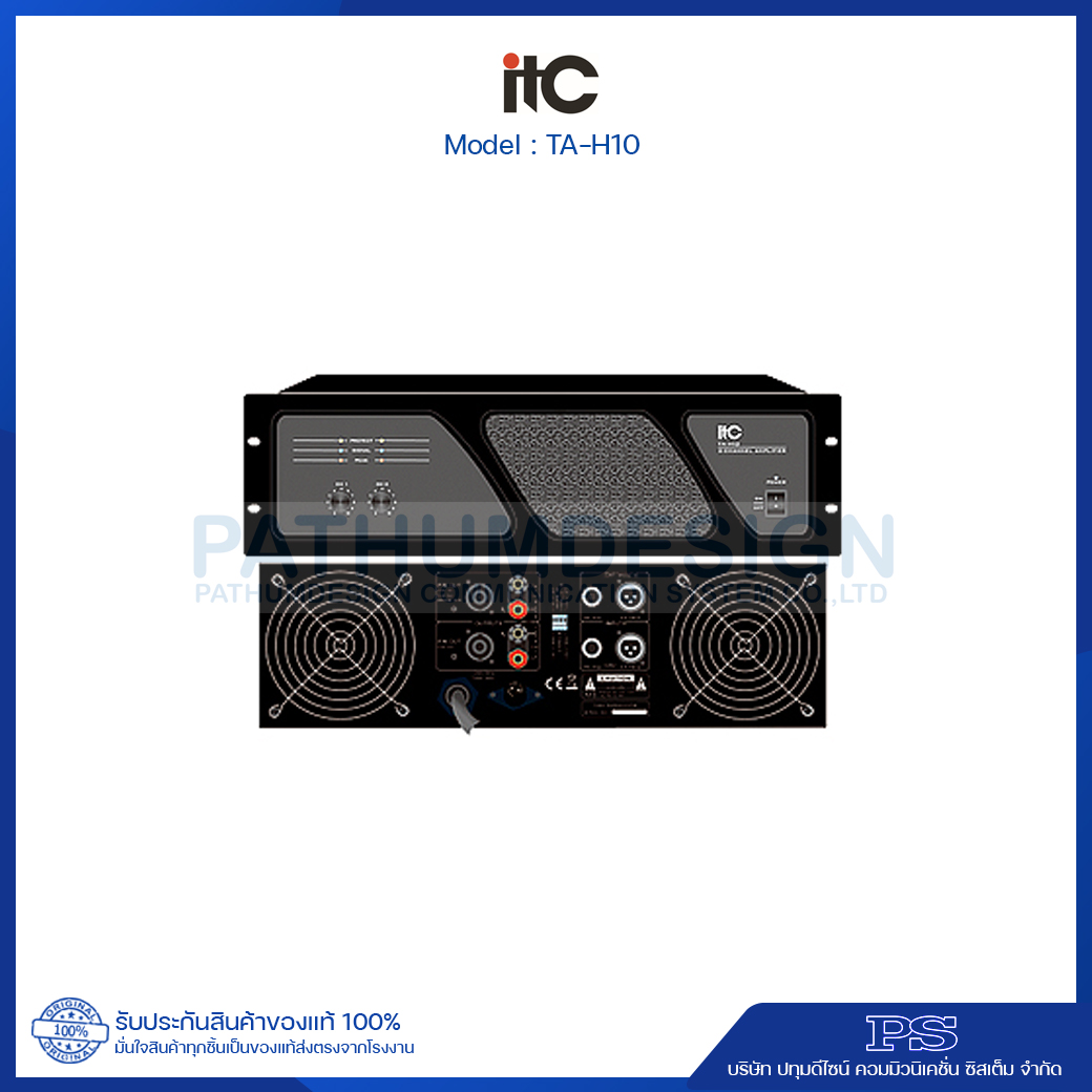 TA-H10 Professional Stereo Power Amplifier TA-H10 Professional Stereo Power Amplifier